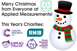 Christmas Charities Applied Measurements have donated to