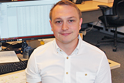 Chris Hancock, mechanical engineer at Applied Measurements Ltd