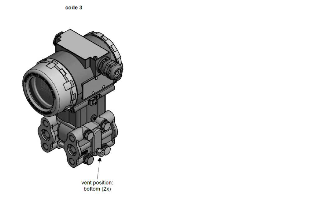 DPT200 differential pressure sensor schematic with valves