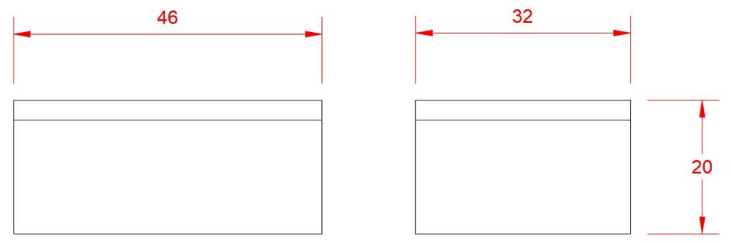 Schematic drawing of the AML/IE signal conditioner box