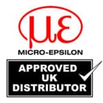 Micro Epsilon Approved UK Distributor Sticker