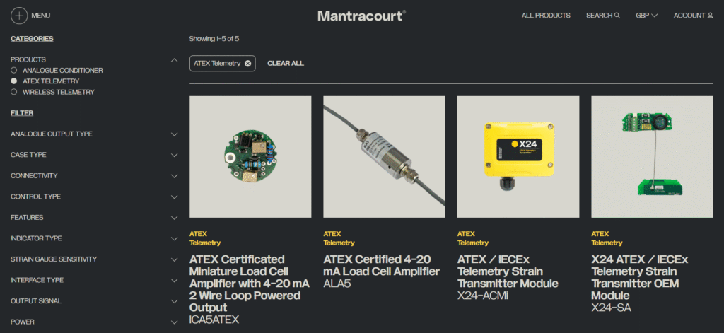 The look of a modern website with dark background and ivory font.