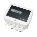 The PrimAtu 10 differential pressure transmitter with the optional pressure display