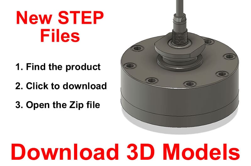 New STEP Files Stalc Load Cell