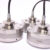 Three Submersible Load Cells where each one can be used in a triaxial chamber.