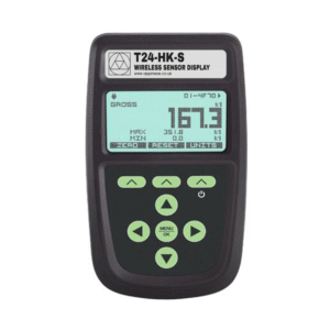 T24-HK-S Wireless Sensor Display for wireless monitoring of strain gauge T24 transmitted telemetry.