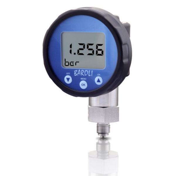Baroli 02 Battery Powered Digital Pressure Sensor With Display Air Pressure Gauge